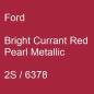 Preview: Ford, Bright Currant Red Pearl Metallic, 2S / 6378.